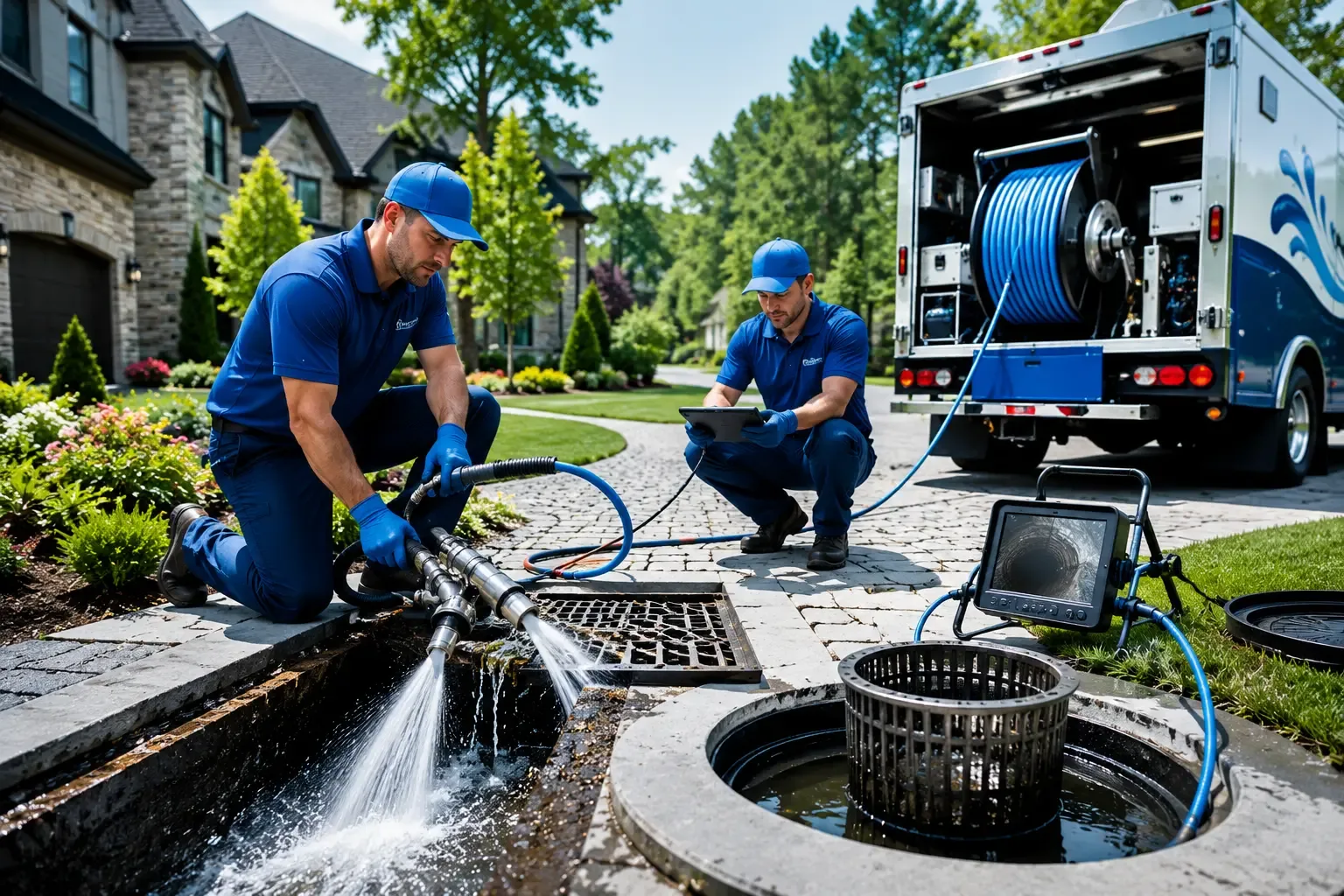 Local outdoor drain cleaning professionals in Hudson, NC